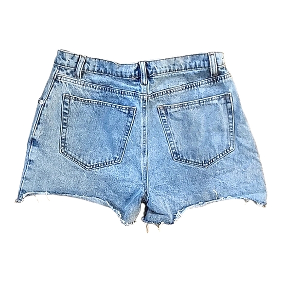 Emory Park 100% cotton denim shorts size L - Picture 4 of 4